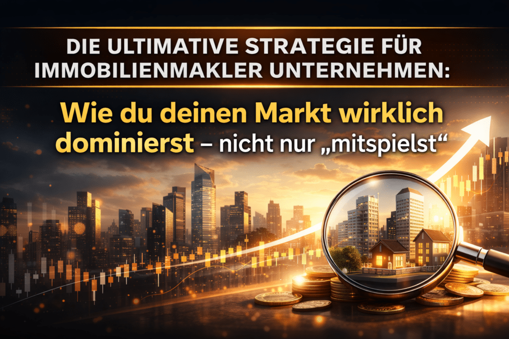 Die ultimative Strategie für Immobilienmakler Unternehmen