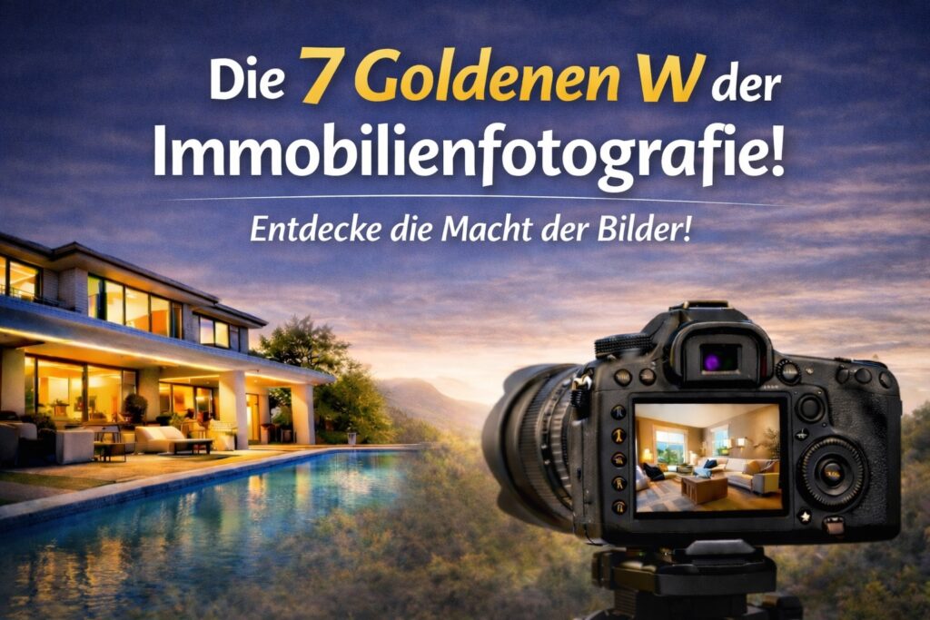 Die 7 goldenen W der Immobilienfotografie - ROCKIT Real Estate Marketing