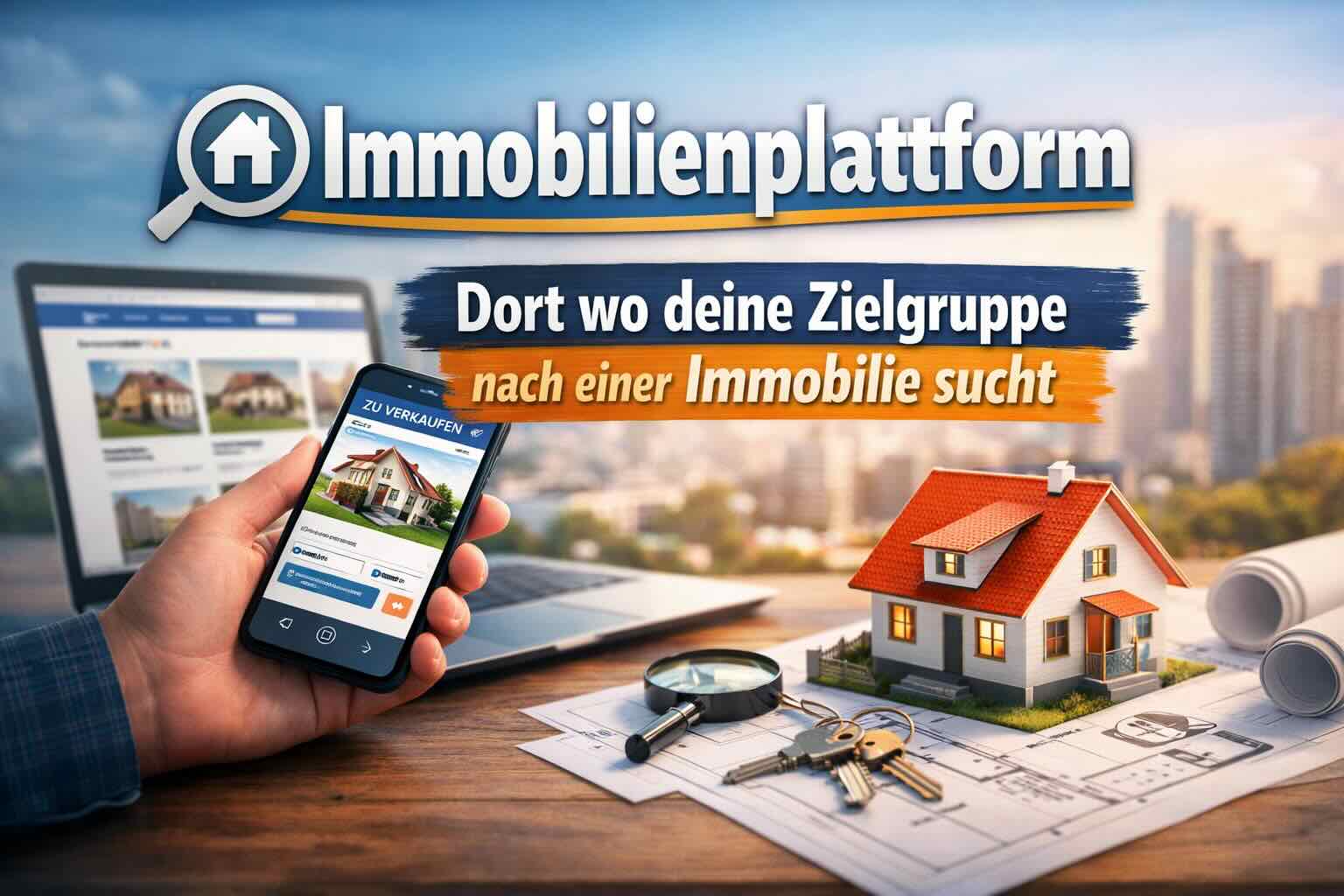 Immobilienplattform | Dort wo deine Zielgruppe nach einer Immobilie sucht