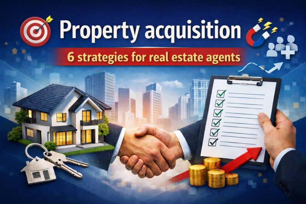 Property acquiring for Real Estate Agents - 6 real life Strategies